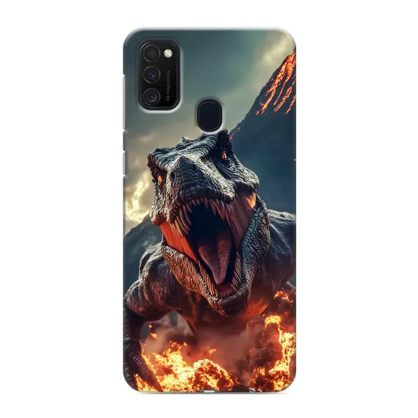 Чехол с принтом «Огненный динозавр» для Samsung Galaxy M21s Чехол с принтом «Огненный динозавр» для Samsung Galaxy M21s