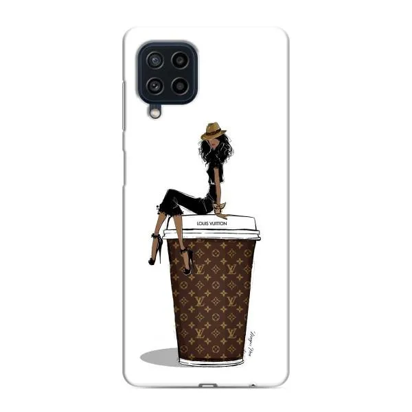 Чехол с принтом «кофе LOUIS VUITTON» для Samsung Galaxy M22 Чехол с принтом «кофе LOUIS VUITTON» для Samsung Galaxy M22