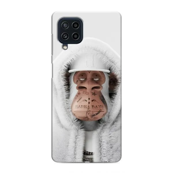 Чехол с принтом «обезьяна NFT в тату» для Samsung Galaxy M22 Чехол с принтом «обезьяна NFT в тату» для Samsung Galaxy M22