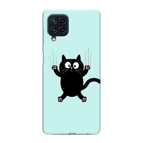 Чехол с принтом «Падающий кот» для Samsung Galaxy M22