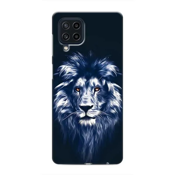 Чехол с принтом «Синий Лев» для Samsung Galaxy M22 Чехол с принтом «Синий Лев» для Samsung Galaxy M22