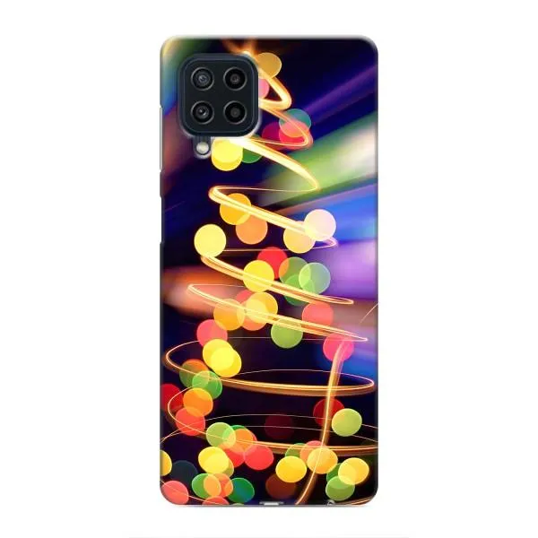 Чехол с принтом «Елка с гирлянд» для Samsung Galaxy M22
