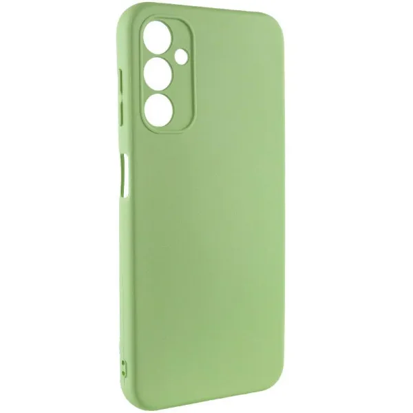 Чехол TPU GETMAN Liquid Silk Full Camera для Samsung Galaxy M23 5G — Зеленый — фото 1