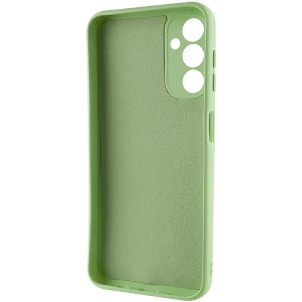 Чехол TPU GETMAN Liquid Silk Full Camera для Samsung Galaxy M23 5G — Зеленый — фото 2