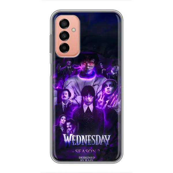 Чехол с принтом «Фиолетовая магия Уэнздей» для Samsung Galaxy M23 (5G) Чехол с принтом «Фиолетовая магия Уэнздей» для Samsung Galaxy M23 (5G)