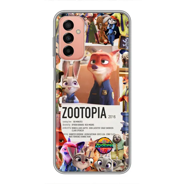 Чехол с принтом «Постер Зверополис» для Samsung Galaxy M23 (5G)