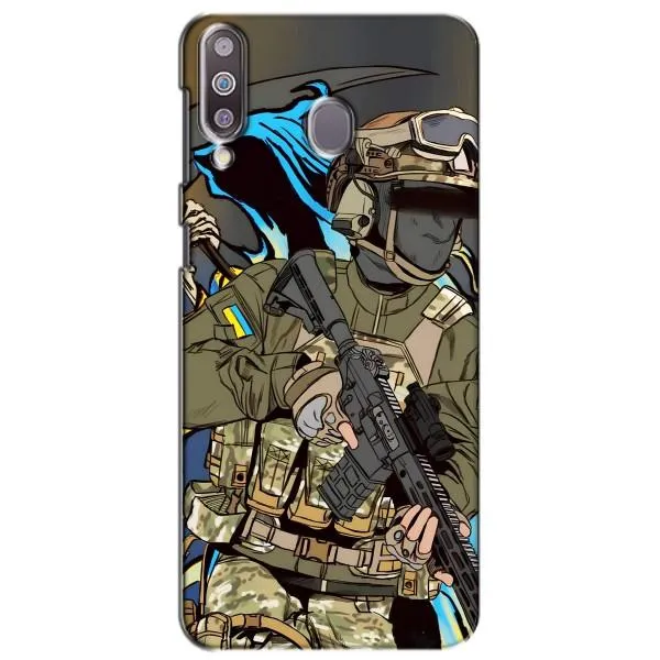 Чехол с принтом «Воин ВСУ» для Samsung Galaxy M30 (M305)