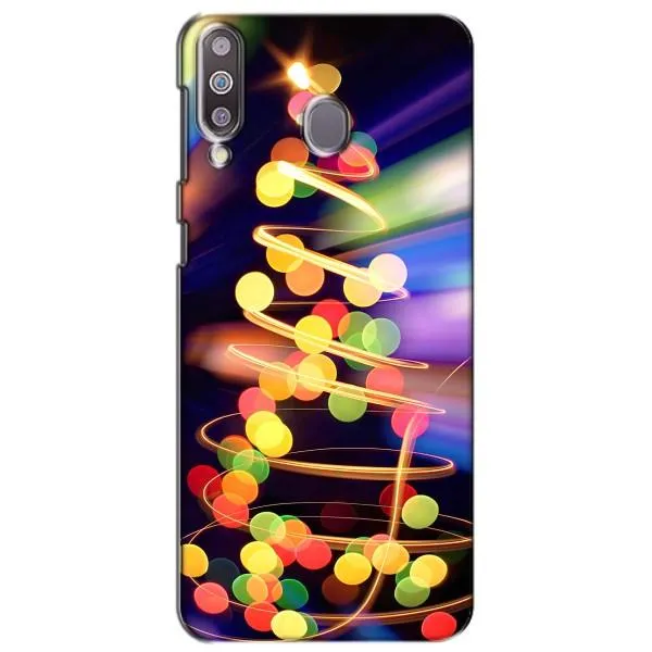 Чехол с принтом «Елка с гирлянд» для Samsung Galaxy M30 (M305)