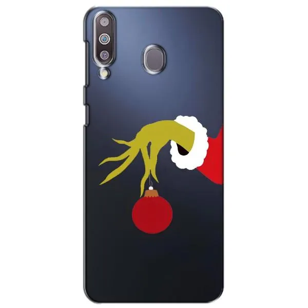 Чехол с принтом «Гринч с игрушкой» для Samsung Galaxy M30 (M305)