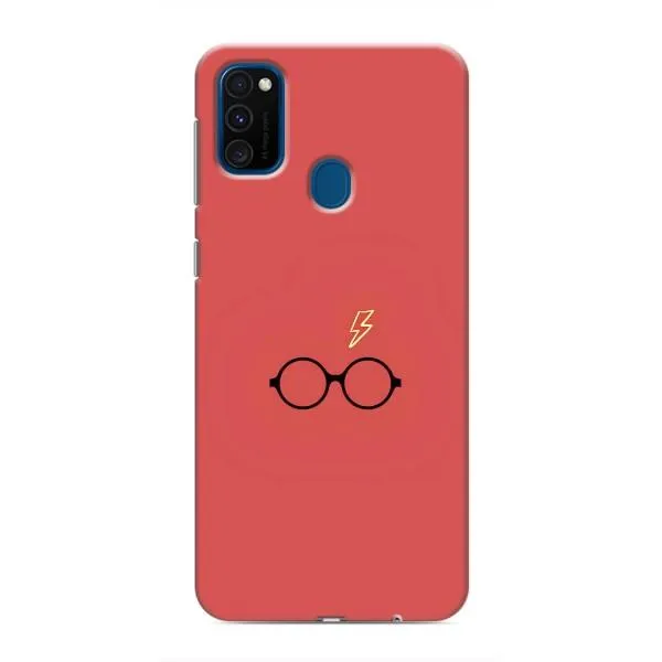 Чехол с принтом «шрам и очки» для Samsung Galaxy M30s (M307)