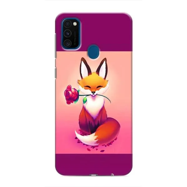 Чехол с принтом «Лисичка с розочкой» для Samsung Galaxy M30s (M307) Чехол с принтом «Лисичка с розочкой» для Samsung Galaxy M30s (M307)
