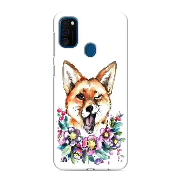 Чехол с принтом «Веселая лисичка» для Samsung Galaxy M30s (M307) Чехол с принтом «Веселая лисичка» для Samsung Galaxy M30s (M307)