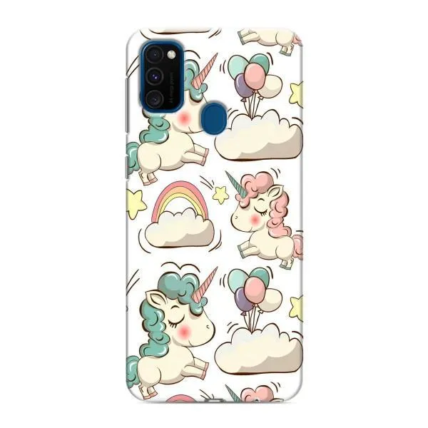 Чехол с принтом «Единорожки» для Samsung Galaxy M30s (M307)