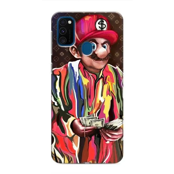 Чехол с принтом «Mario LV» для Samsung Galaxy M31