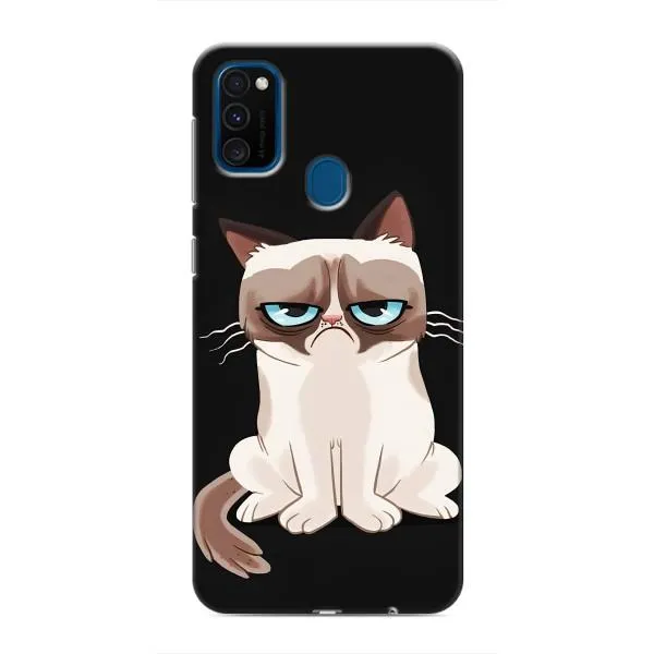 Чехол с принтом «Грустный кот» для Samsung Galaxy M31
