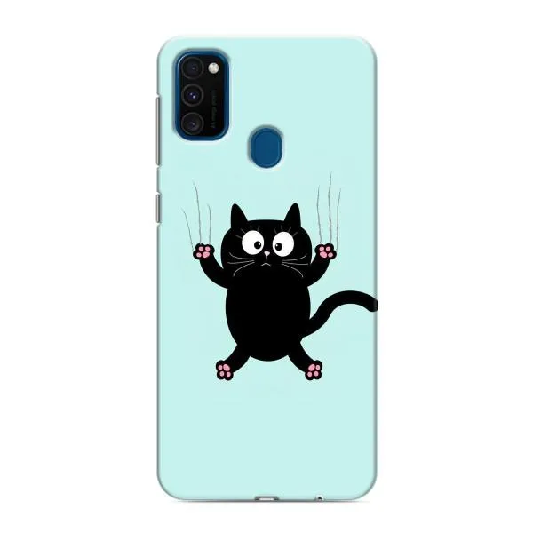 Чехол с принтом «Падающий кот» для Samsung Galaxy M31