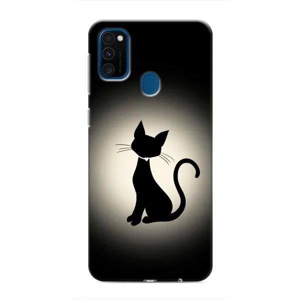 Чехол с принтом «Силуэт котика» для Samsung Galaxy M31