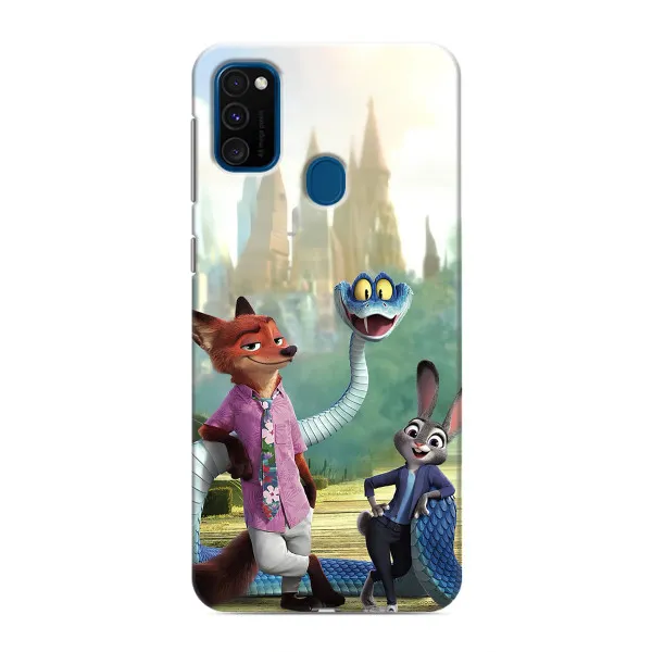 Чехол с принтом «Герои мультфильма Зверополис» для Samsung Galaxy M31 Чехол с принтом «Герои мультфильма Зверополис» для Samsung Galaxy M31