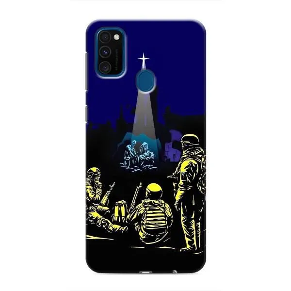 Чехол с принтом «Рождество в Украине» для Samsung Galaxy M31