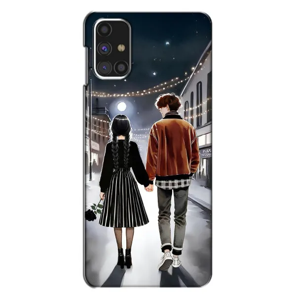 Чехол с принтом «Уэнздей и Тайлер» для Samsung Galaxy M31s