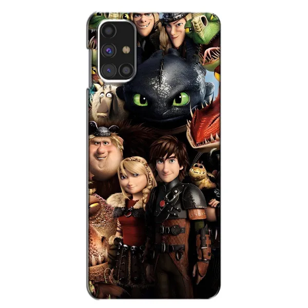 Чехол с принтом «Персонажи дракона» для Samsung Galaxy M31s