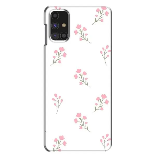 Чехол с принтом «Розовые цветы» для Samsung Galaxy M31s