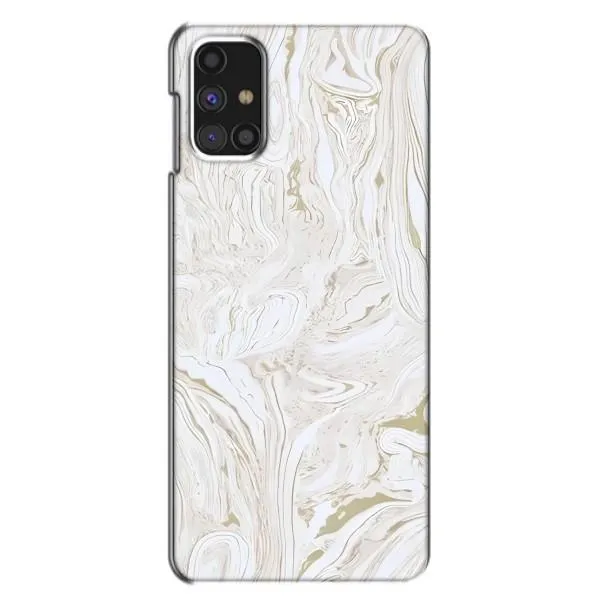 Чохол з принтом «Білий мрамор» для Samsung Galaxy M31s