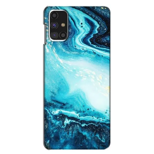 Чохол з принтом «Блакитний мрамор» для Samsung Galaxy M31s