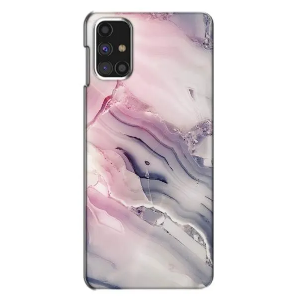 Чохол з принтом «Пурпурний Мрамор» для Samsung Galaxy M31s