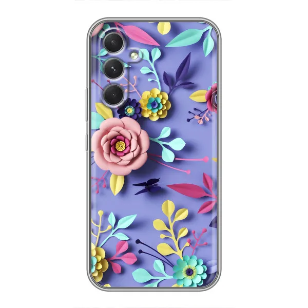 Чехол с принтом «Цветочный дизайн» для Samsung Galaxy M32 5g