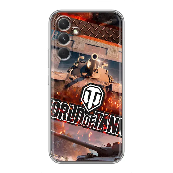 Чехол с принтом «World of Tanks» для Samsung Galaxy M32 5g