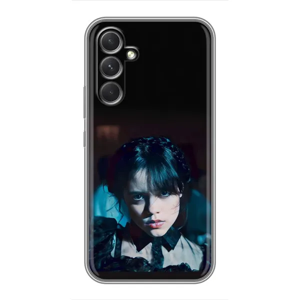 Чехол с принтом «взгляд Уэнздей» для Samsung Galaxy M32 5g
