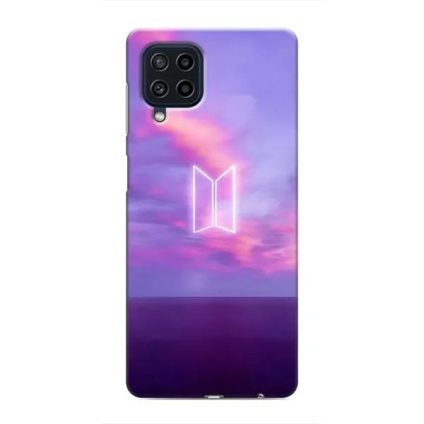 Чехол с принтом «BTS логотип» для Samsung Galaxy M32 Чехол с принтом «BTS логотип» для Samsung Galaxy M32