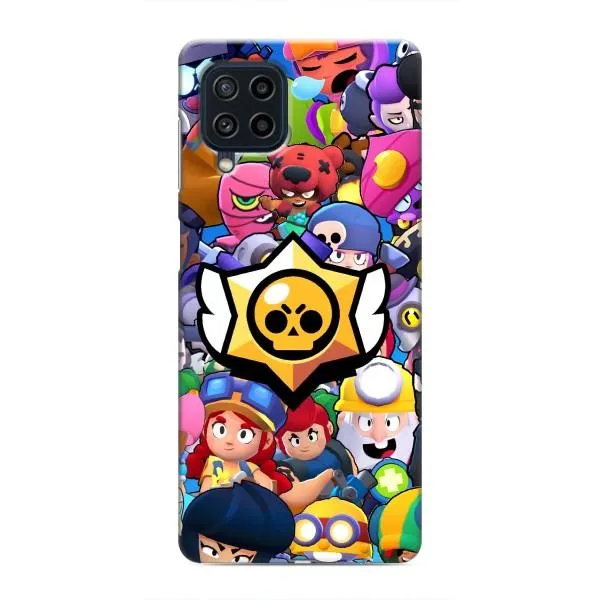 Чехол с принтом «Лого Brawl Stars» для Samsung Galaxy M32