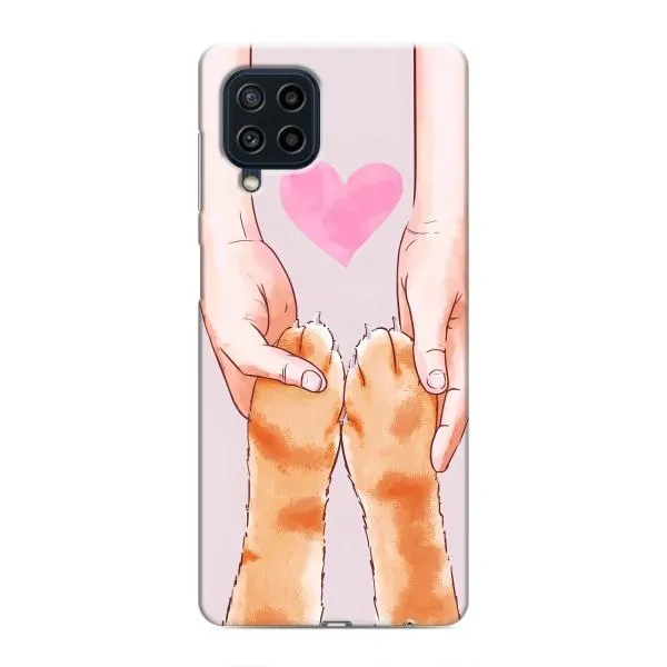 Чехол с принтом «Любовь к котикам» для Samsung Galaxy M32