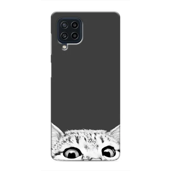 Чехол с принтом «Выглядывает кот» для Samsung Galaxy M32