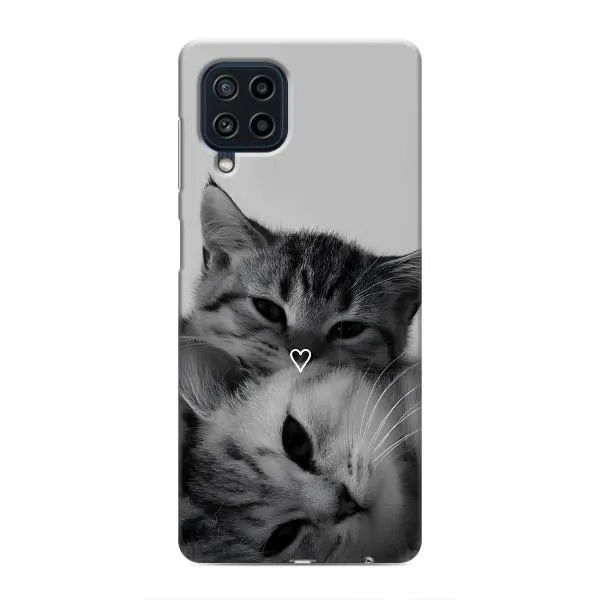 Чехол с принтом «Пара котов» для Samsung Galaxy M32 Чехол с принтом «Пара котов» для Samsung Galaxy M32