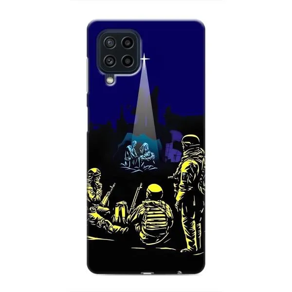 Чехол с принтом «Рождество в Украине» для Samsung Galaxy M32