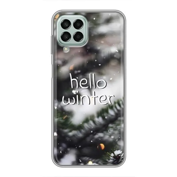 Чехол с принтом «Hello winter» для Samsung Galaxy M33 (5G) (M336B)