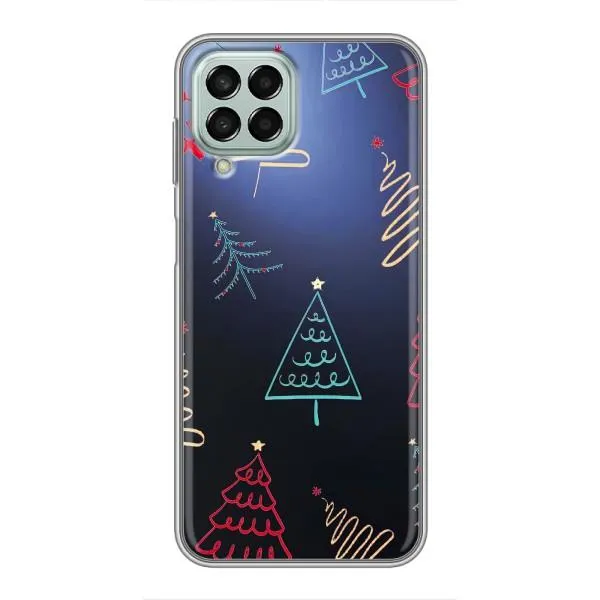 Чехол с принтом «Рождественские елки» для Samsung Galaxy M33 (5G) (M336B)