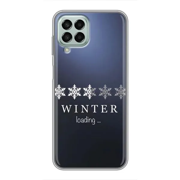 Чехол с принтом «Winter loading» для Samsung Galaxy M33 (5G) (M336B)
