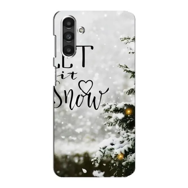 Чехол с принтом «Let it snow» для Samsung Galaxy M34 (5G)