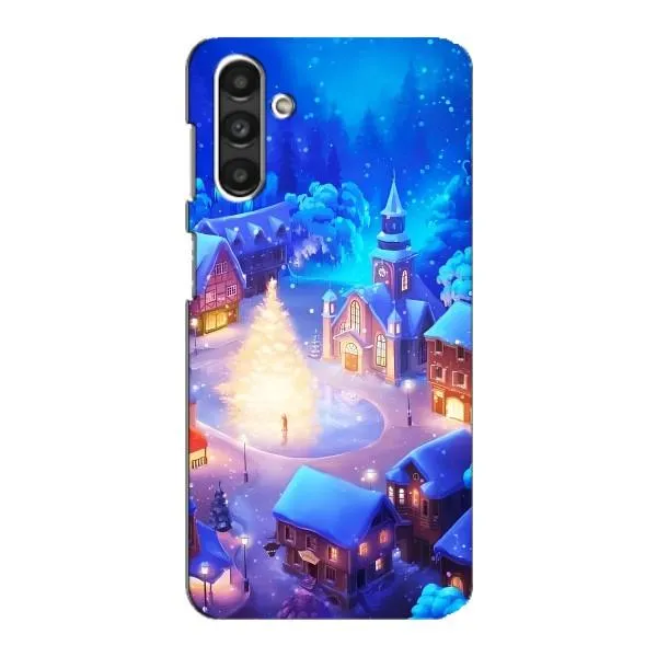 Чохол з принтом «Різдвяне місто» для Samsung Galaxy M34 (5G)
