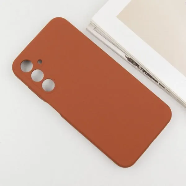 Чохол Silicone Cover Lakshmi Full Camera (AA) для Samsung Galaxy M35 5G — Коричневий — фото 3