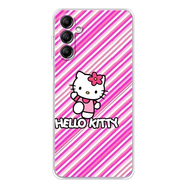Чехол с принтом «Hello Kytty» для Samsung Galaxy M35 5G