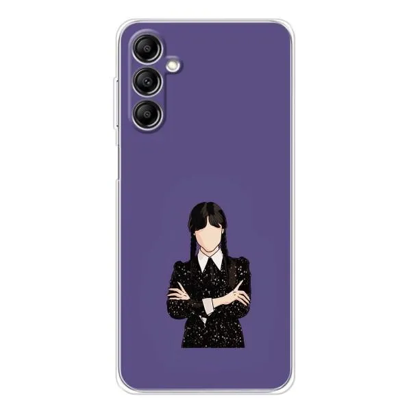 Чохол з принтом «Венздей у чорному» для Samsung Galaxy M35 5G