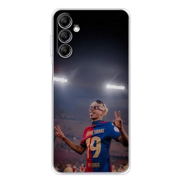 Чехол с принтом «Ямаль на стадионе» для Samsung Galaxy M35 5G