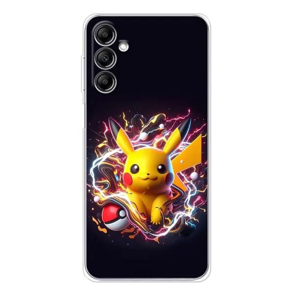 Чехол с принтом «Пикачу с мячом» для Samsung Galaxy M35 5G
