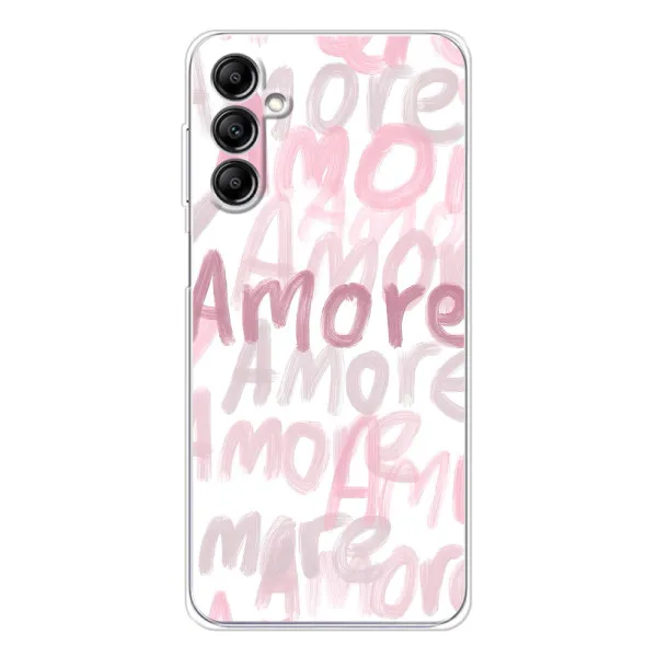 Чехол с принтом «Аморе любовь» для Samsung Galaxy M36 5G