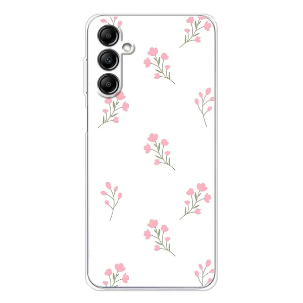 Чехол с принтом «Розовые цветы» для Samsung Galaxy M36 5G